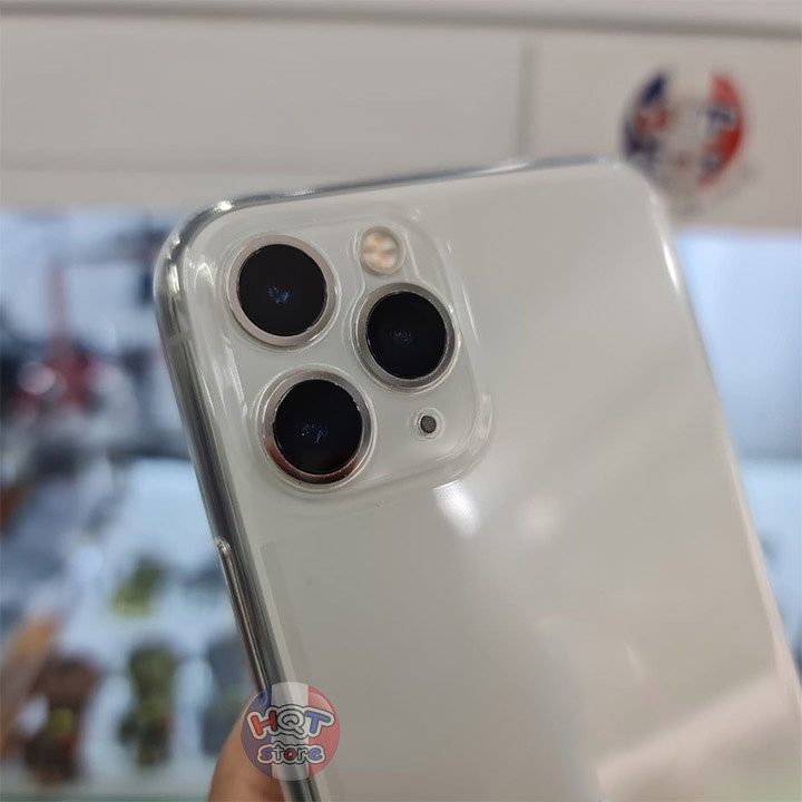 Ốp lưng siêu mỏng trong suốt Ultra Slim 0.4mm IP 11 Pro Max / 11 Pro / 11