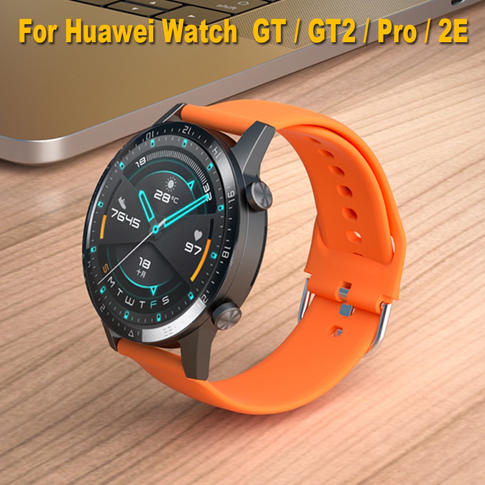 Silicone Dây Đeo Silicon Thay Thế Cho Đồng Hồ Thông Minh Huawei Watch Gt2 Pro Gt2 46mm 42mm Gt 2e