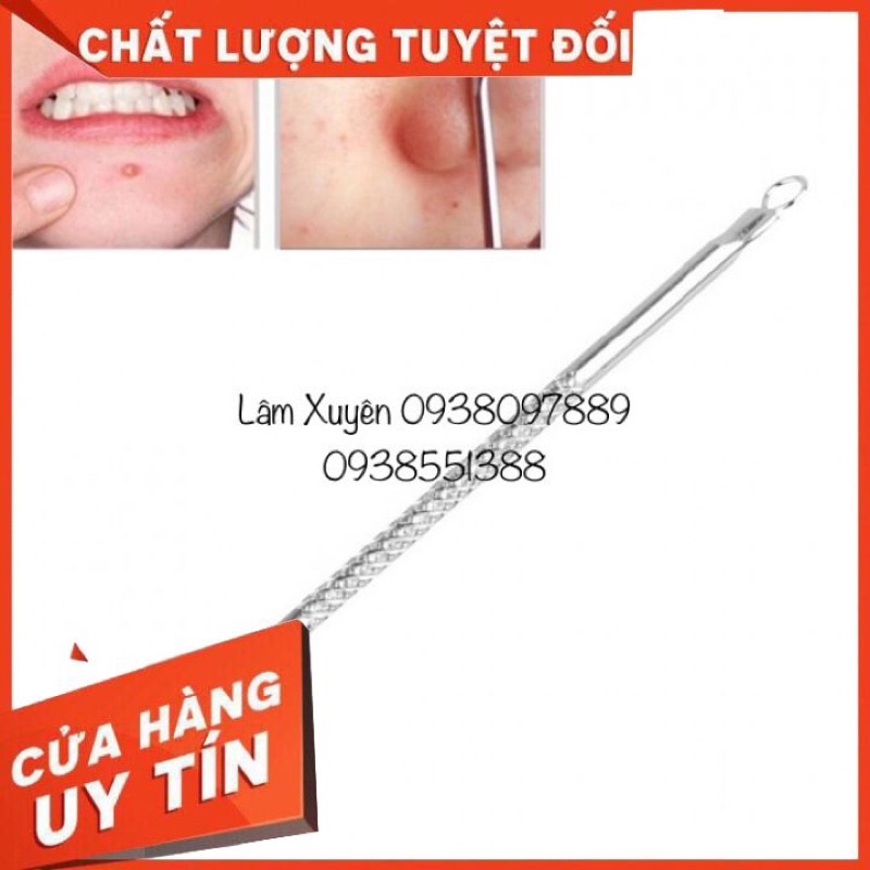 [FREESHIP] 12 cây nặn mụn đầu đen MLN ♦️GIÁ RẺ♦️ thép không rĩ, dùng nặn mụn chuyên nghiệp, nặn mụn trong tiệm Spa