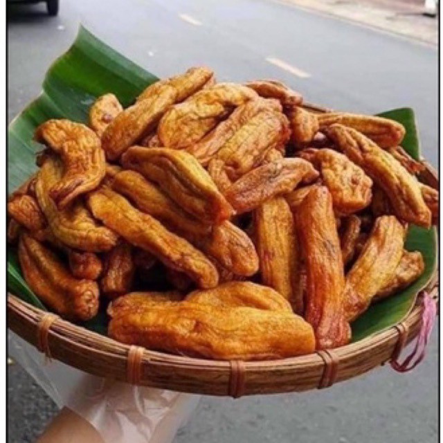 Chuối Sấy Dẻo Tự Nhiên  Loại 1 Hủ 500g