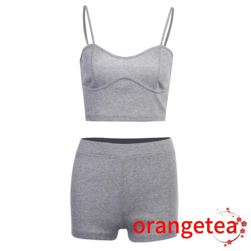 Bộ Trang Phục Thể Thao 2 Món Short + Áo Ba Lỗ + Áo Ngực Thể Thao Loveyourself1