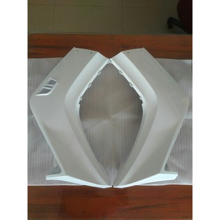 Cánh yếm ngoài zin Exciter 2006 - 2010 trắng