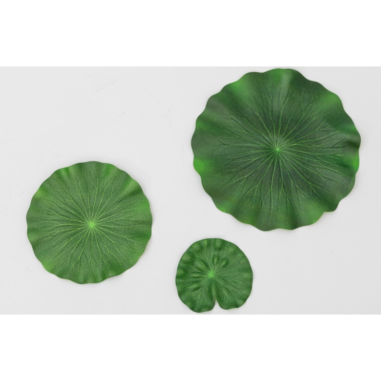 Lá sen giả thả nước trang trí tiểu cảnh ngoài vườn phủ xanh