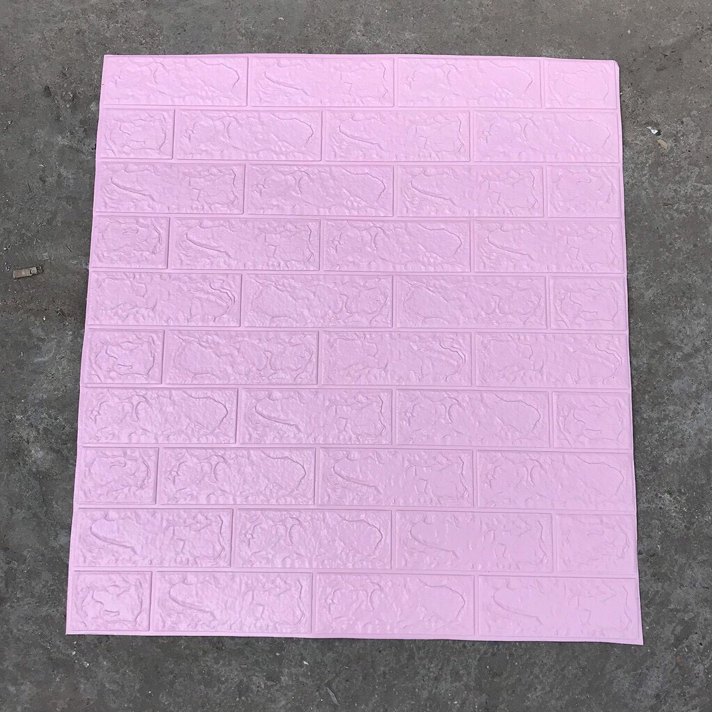 Xốp dán tường 3D Giả gạch 4mm - Khổ Lớn 70*77cm loại 1 siêu dính | BigBuy360 - bigbuy360.vn