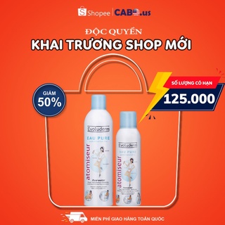 Xịt Khoáng Evoluderm  Atomiseur Eau Pure Pháp CABOUS066 giúp dưỡng ẩm cấp nước và làm dịu làn da đủ size