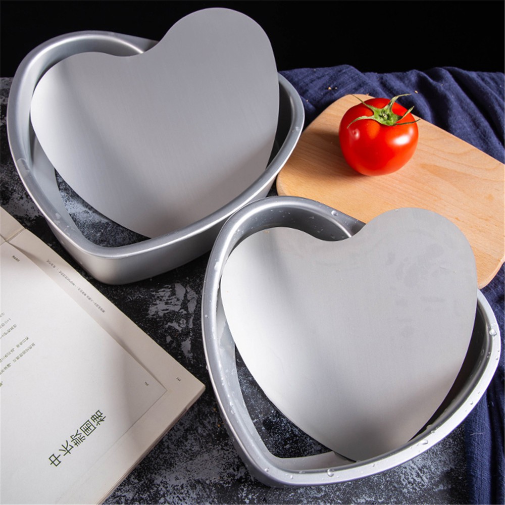 Khuôn Làm Bánh Hình Trái Tim 3 / 5 / 6inch