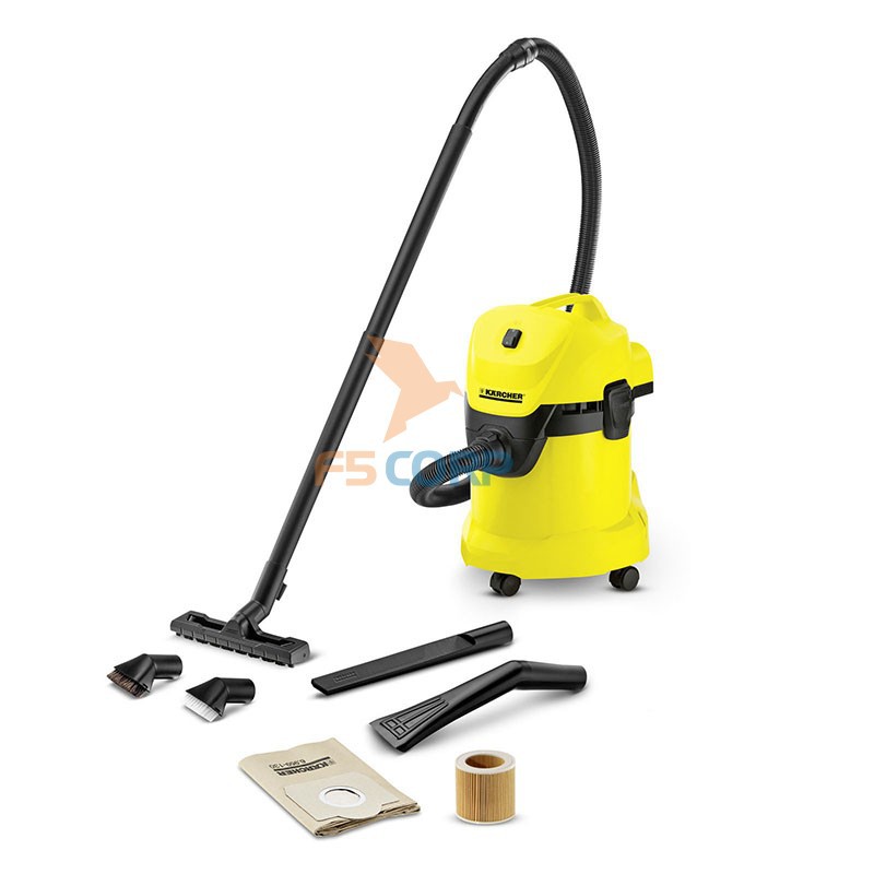 Máy hút bụi - nước và thổi Karcher WD3 CAR - Hàng chính hãng - Khoang chứa nước 17L