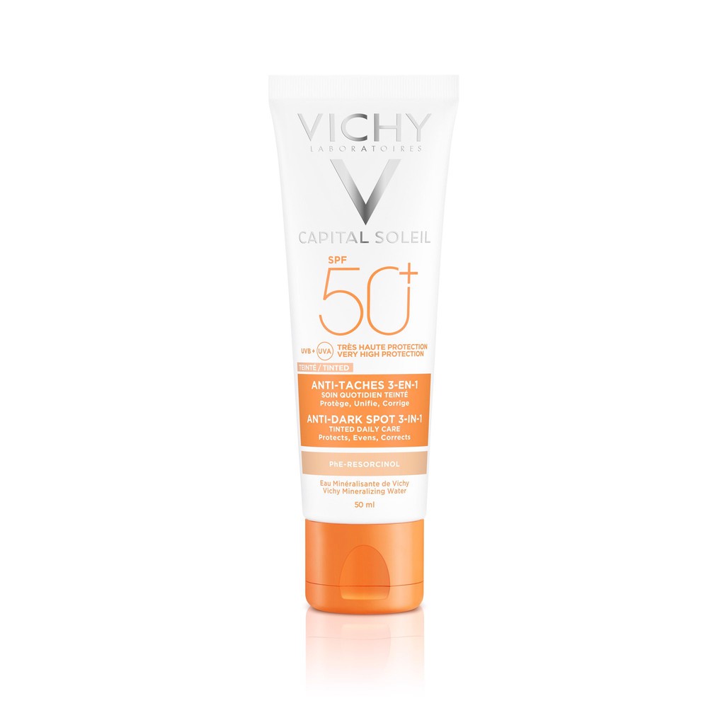 [Mini size 3ml] Vichy - Kem chống nắng có màu ngăn sạm da, giảm thâm nám không gây nhờn rít có SPF 50