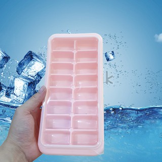 KHAY LÀM ĐÁ VIÊN VIỆT NHẬT 16 Ô CÓ NẮP ĐẬY