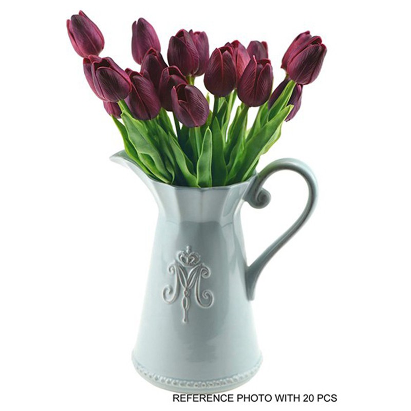 20pc Tulip Artificial Bouquet Artificial Flower Wedding Decoration