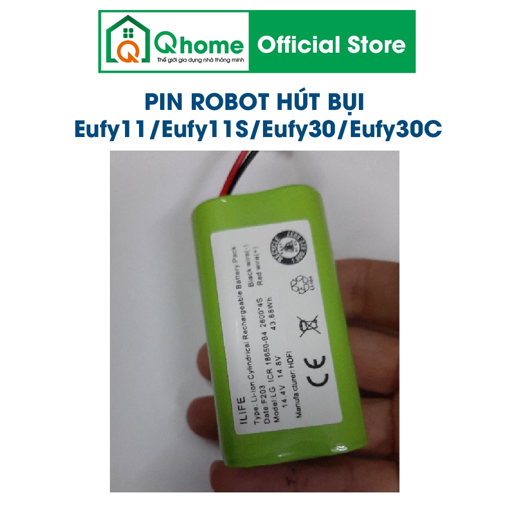 Pin robot hút bụi Eufy 11/ 11S/30/30C