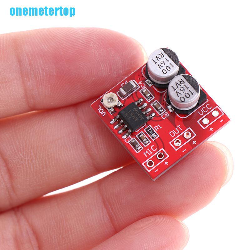 Bảng Mạch Khuếch Đại Âm Thanh Micro DC 5V-12V LM386 200 Lần