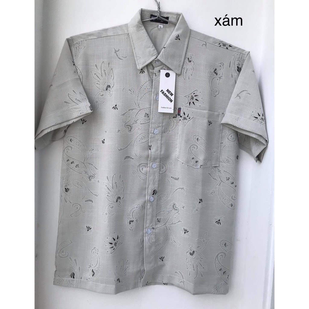 ÁO SƠ MI XÔ TRUNG NIÊN. CÚC TIN | BigBuy360 - bigbuy360.vn