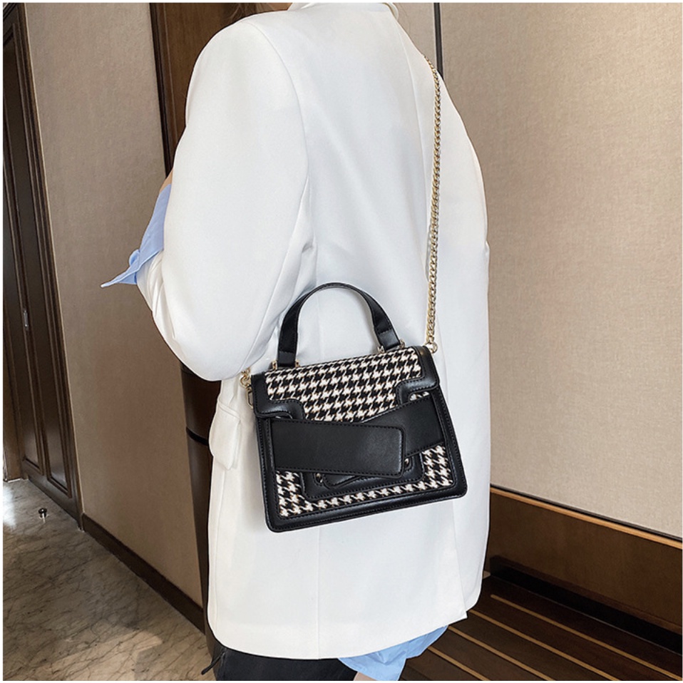 Túi đeo chéo nữ khuy gấp BHJ-6662 | BigBuy360 - bigbuy360.vn