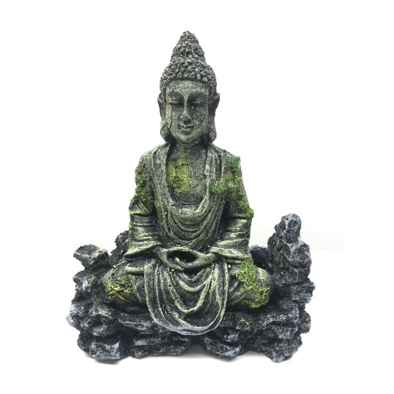 Mô Hình Tượng Phật Thiền Trang Trí Bể Cá, Thủy Sinh, Bán Cạn