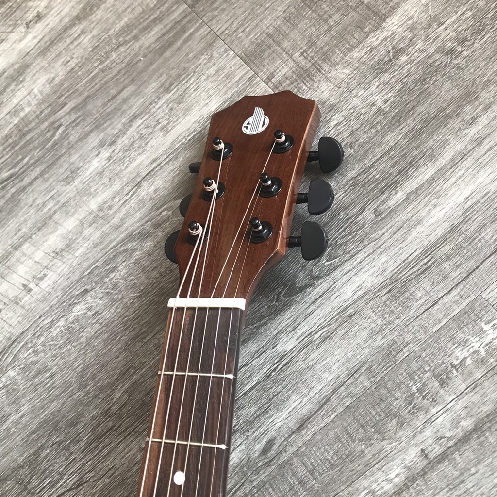 Đàn guitar SVA2 - đàn gỗ thịt và có ty chống cong, tặng 7 phụ kiện