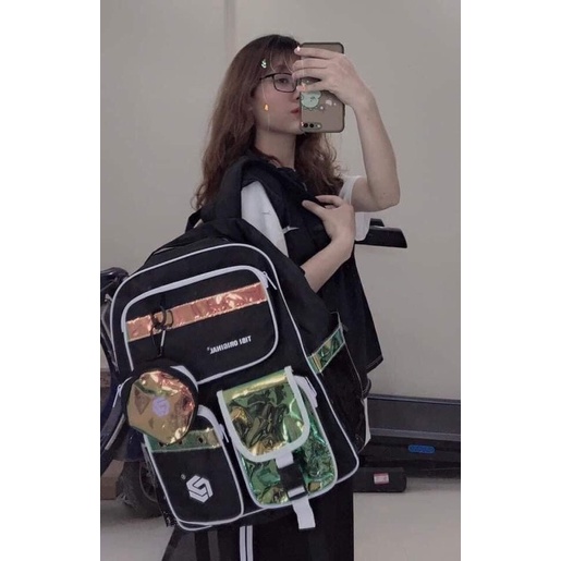 Balo Degrey thời trang nam nữ chống thấm nước  học Sinh , sinh Viên đi học