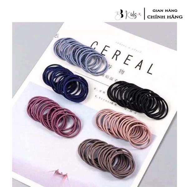 Buộc Tóc BB Kids 100 Chi Tiết Kèm Túi Zip Tiện Lợi