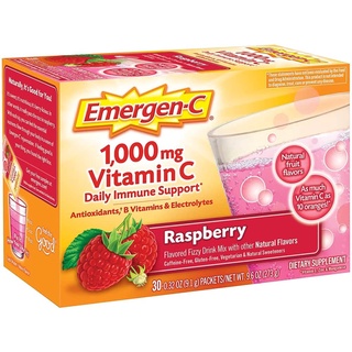 Bột sủi c emergen-c 1000mg vitamin c 30 gói