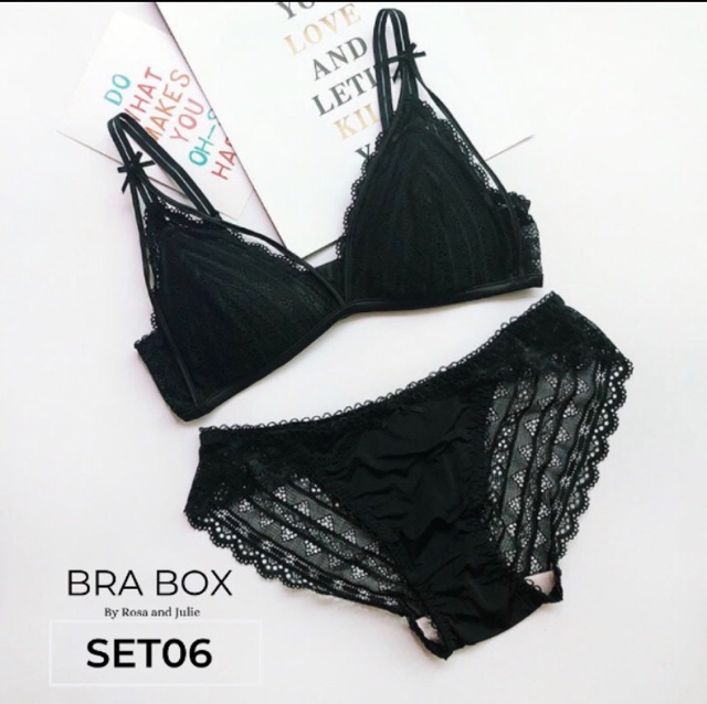 Áo lót nữ đệm mỏng, bra ren cao cấp SET20 BRABOX | BigBuy360 - bigbuy360.vn