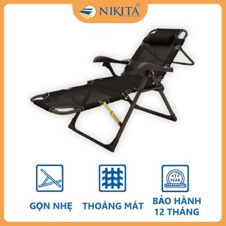 Ghế xếp thư giãn nikita - nkt 2036, ghế thư giãn có thể thành giường