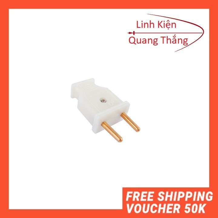 Phích Cắm Điện 2 Chân- Linhkiendientubk