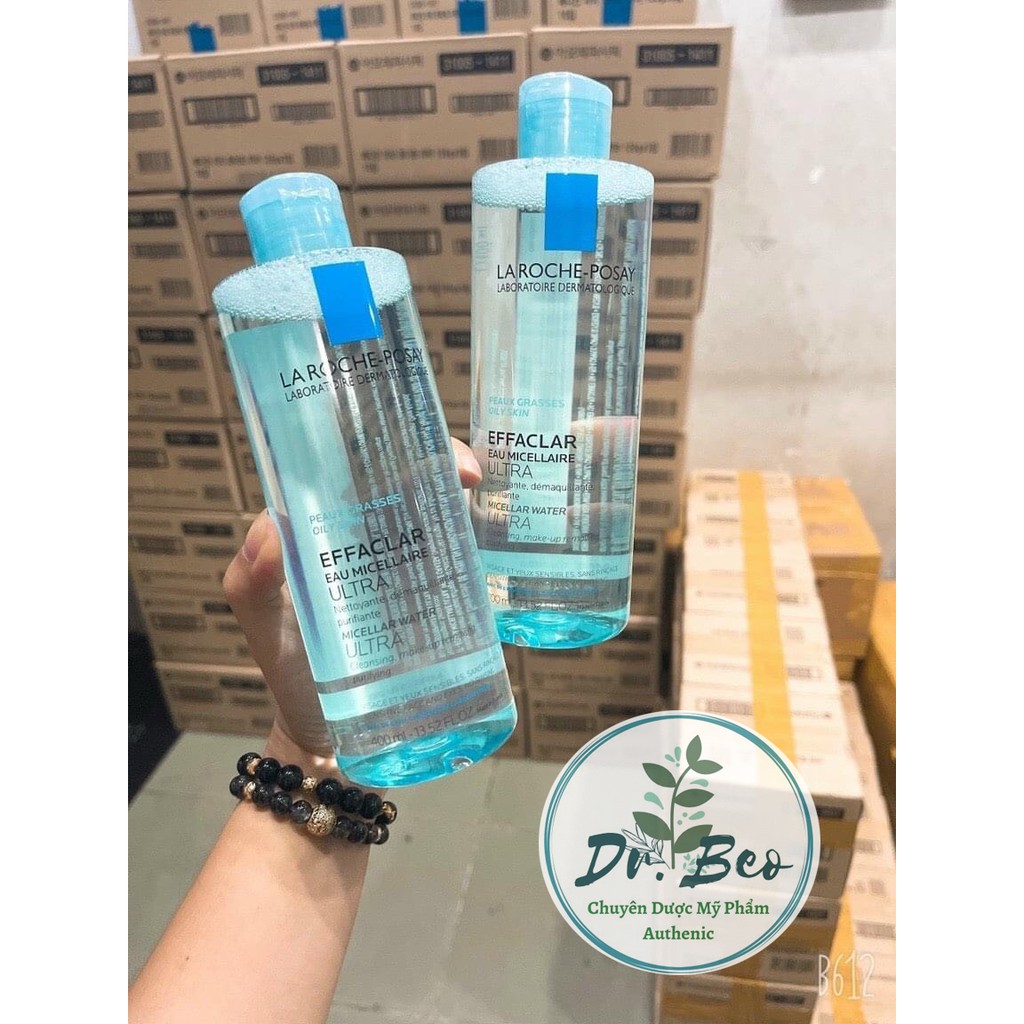 CHÍNH HÃNG✅NƯỚC TẨY TRANG CHO DA DẦU, NHẠY CẢM LAROCHE-POSAY EFFACLAR MICELLAR WATER