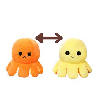 Gấu bạch tuộc cảm xúc 2 mặt size 25cm