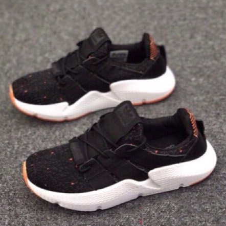 [KÈM HỘP CT] Giày Adidas Prophere màu đen chấm cam