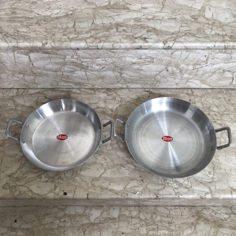 Chảo ốp la nhôm rẻ 16cm 18cm và 20cm 22cm