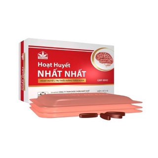 Hoạt Huyết Nhất Nhất hộp 30 viên