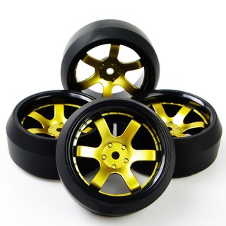 4 bánh xe drift cho xe hơi điều khiển từ xa 1:10