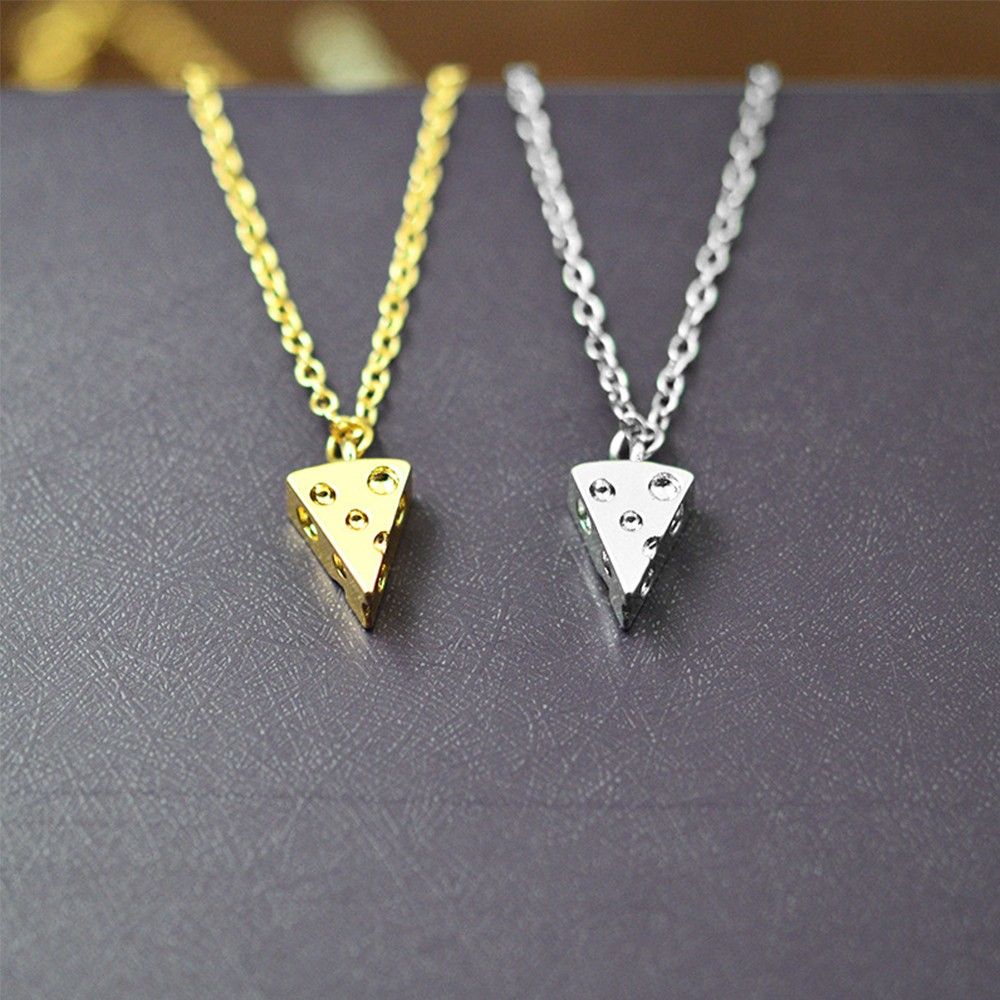 8 Dây chuyền tình bạn mặt hình miếng phô mai dễ thương