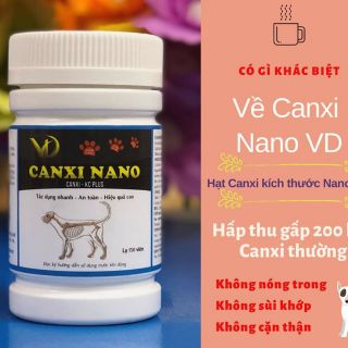 Canxi Nano cho chó mèo
