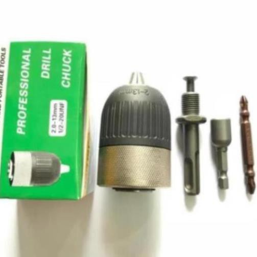 Combo măng danh 13, chân gài chuyển khoan bê tông thành bắn vít, bắn tôn