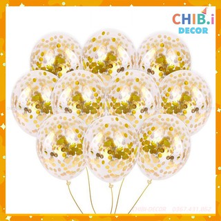 Bong bóng trong suốt dùng trang trí sinh nhật bé trai bé gái, thôi nôi, đám cưới - CHIBI DECOR