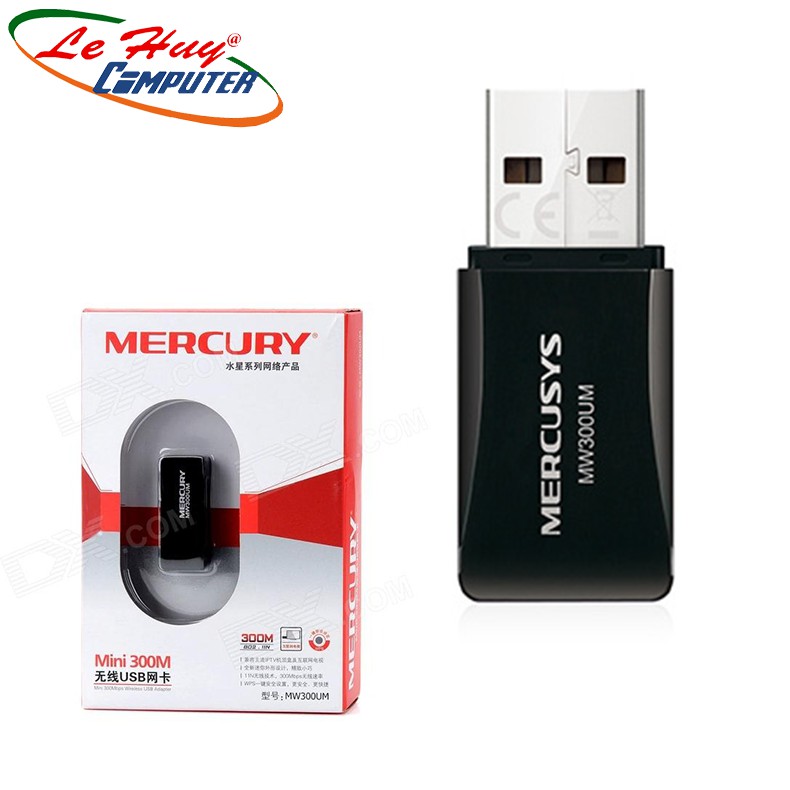 USB Wifi Mini Chuẩn N Mercusys MW300UM 300Mbps | WebRaoVat - webraovat.net.vn