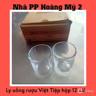 Ly uống rượu Việt Tiệp - Hộp 12 cái