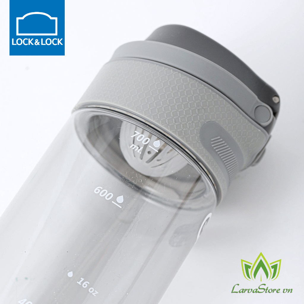 Bình Nước Lock&Lock Nhựa Tritan One Touch Sport ABF762 550ml