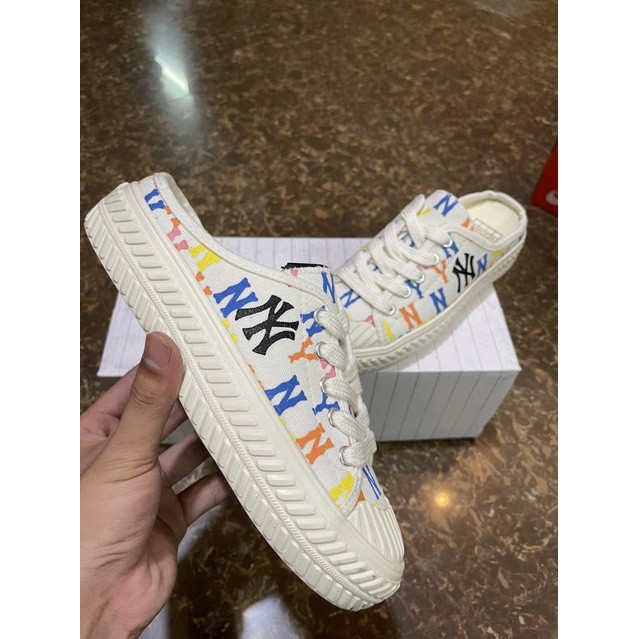 [FLASH SALE ][FULL BOX + BILL]Sục 𝐌𝐋𝐁 NY đen trơn, giày đạp gót hottrend 2021 | BigBuy360 - bigbuy360.vn