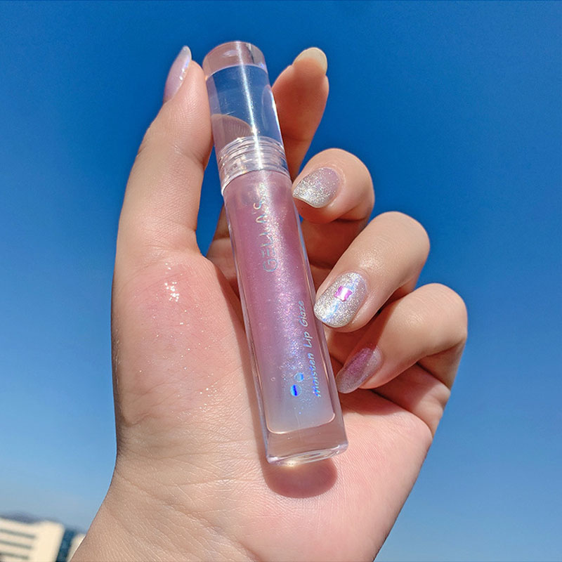 Son Kem Bóng Hiệu Ứng Gương Màu Gradient Không Dễ Phai Trong Suốt 3ml