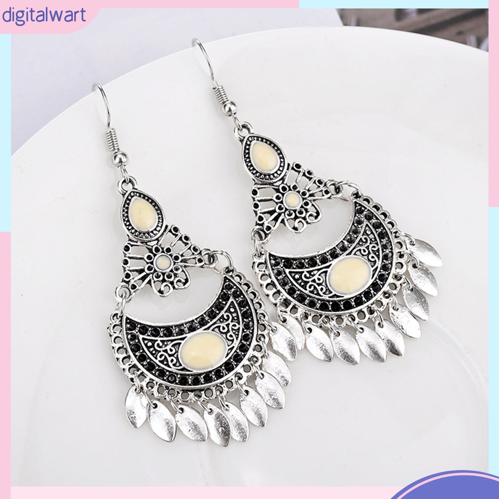 Bông Tai Thiết Kế Rỗng Phong Cách Bohemia Thời Trang Cho Nữ