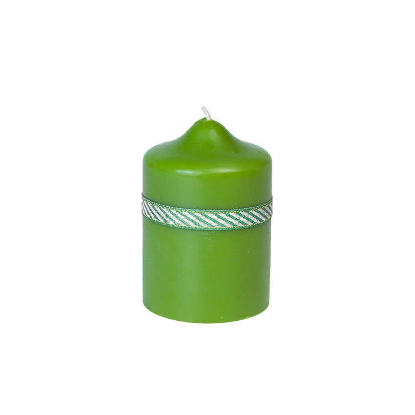 Nến thơm trụ tròn D7H10 hình chóp Miss Candle MIC6385 (7 x 10cm)