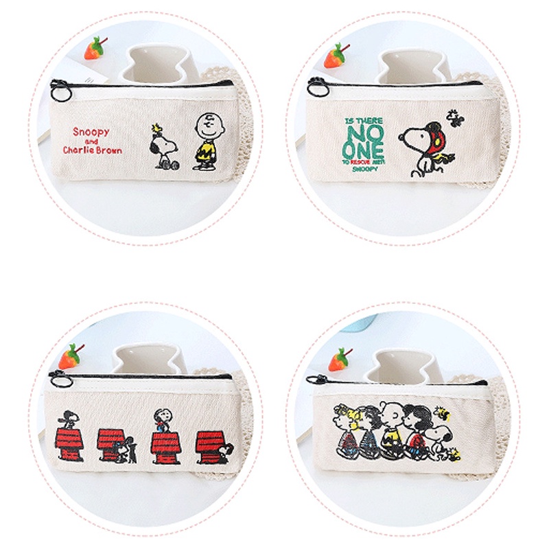 Túi Đựng Bút Cỡ Nhỏ Họa Tiết Dễ Thương Cho Bé