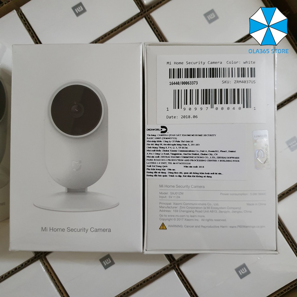 [Bản Quốc tế 2017] Camera giám sát Xiaomi Mijia Mi Home Security 1080P + Tặng đế gắn tường | BigBuy360 - bigbuy360.vn