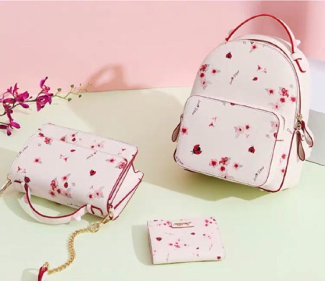 [Mã FAMALLT5 giảm 15% đơn 150k] Ví ngắn Just Star hoạ tiết hoa nhí - MG24 | BigBuy360 - bigbuy360.vn