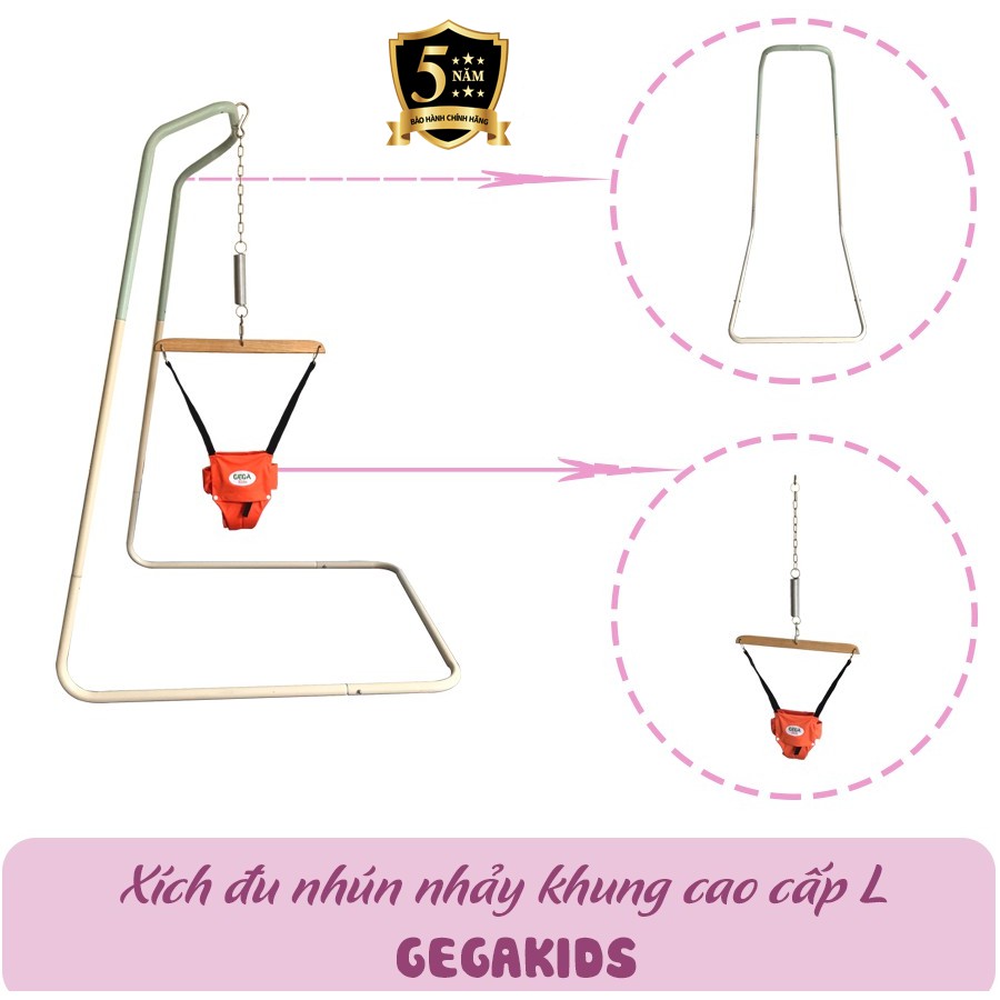 XÍCH ĐU TẬP ĐI CHO BÉ ( Cao Cấp ) + Tặng Thảm Lót TPE 2 Lớp Đàn Hồi Cao Cấp Bảo Vệ Chân Bé