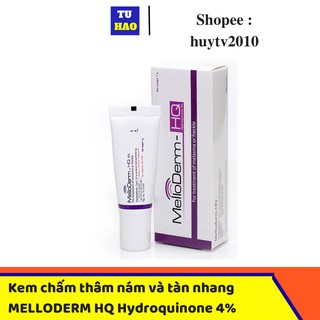 Kem chấm thâm, nám và tàn nhang MELLODERM HQ Hydroquinone 4%