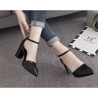 Giày Cao Gót 7p Đế Trụ Dễ Đi