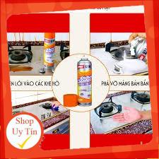 BÌNH XỊT TẨY RỬA NHÀ BẾP MÀU CAM KITCHEN CLEANER 500ML MÀU CAM SIÊU SẠCH